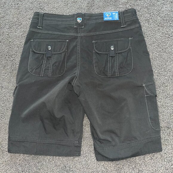 KUHL WOMEN'S SPLASH 11" CARGO SHORTS in CARBON - HIKING PANTS - NWT - 6 - Picture 5 of 10